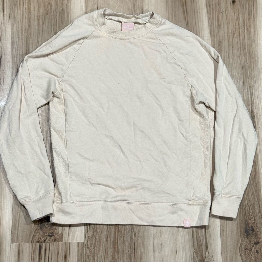 Thirdlove Weekend Terry Sweatshirt Cream Women’s Small